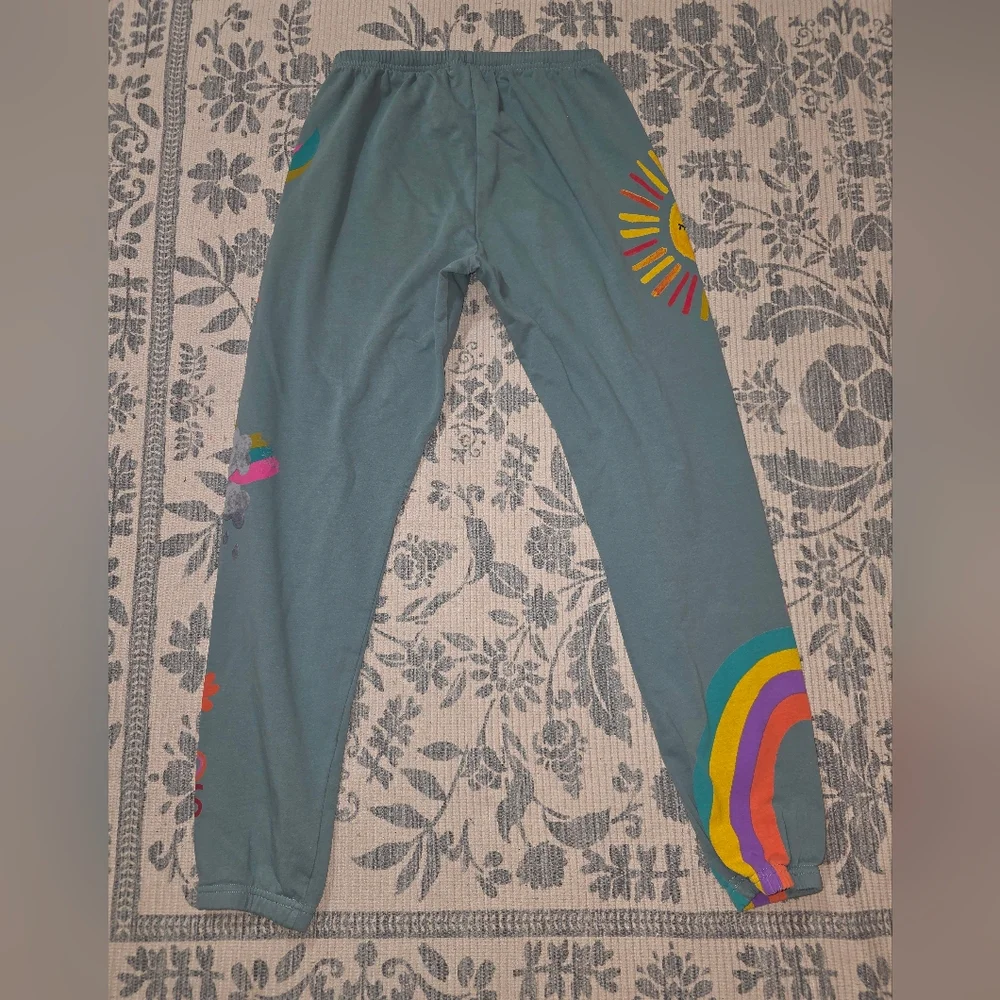 Natural Life Graphic Sunshine Boho Sweatpants NWOT Medium - Picture 3 of 7
